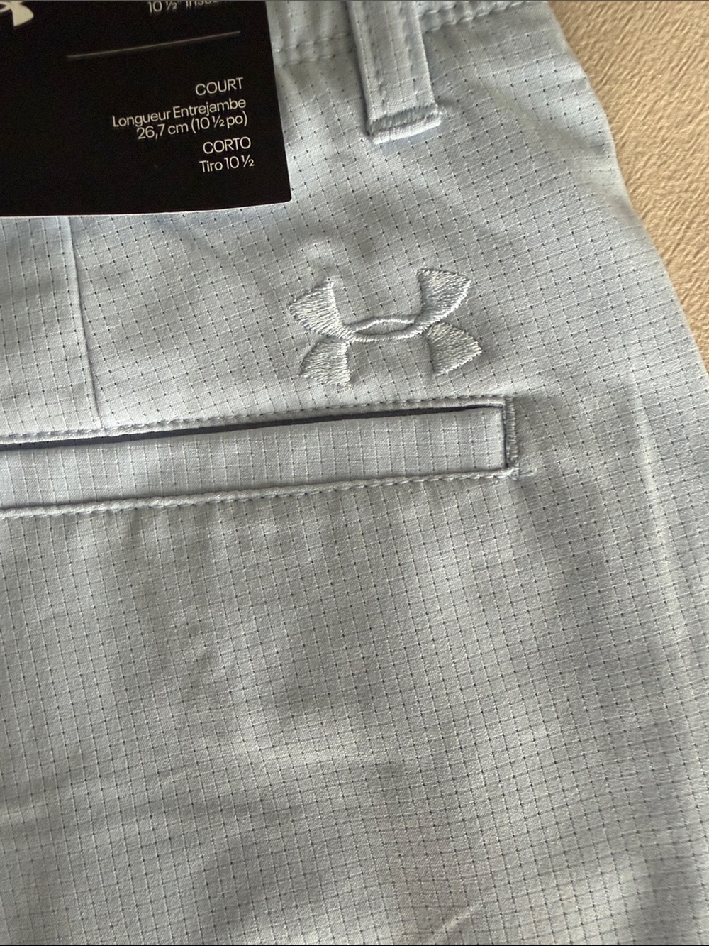 Under armour BNWT Light Blue Men's Performance Shorts - Picture 3 of 4
